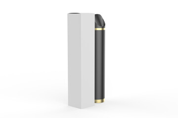 Disposable Vape Pen Pop I Vape Electronic E Cigarette isolated on white background. 3d illustration