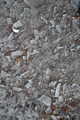 Old dirty wall close up. Grunge abstract photo background.  Beautiful stone texture pattern.
