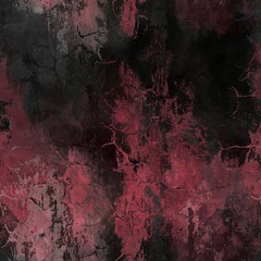 Seamless black and red grunge background texture