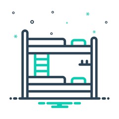 Mix icon for hostels