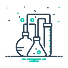 Mix icon for laboratories