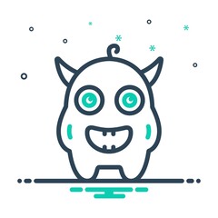 Mix icon for monster