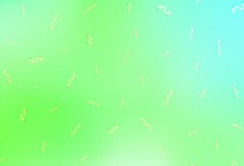 Light Green vector background in Xmas style.