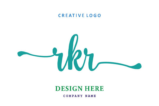 RKR lettering logo is simple, easy to understand and authoritative