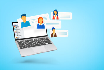 Making conference via modern computer