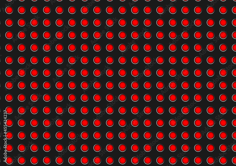 Poster graphics design red dot pattern background abstract wallpaper vector illustration