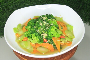 Delicious broccoli stir fry dish