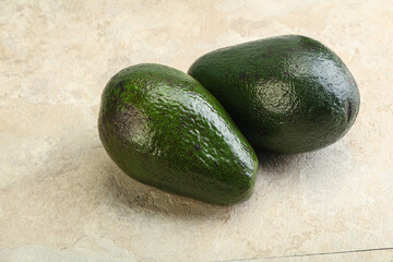 Fresh ripe avocado for cooking