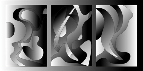 black and white background