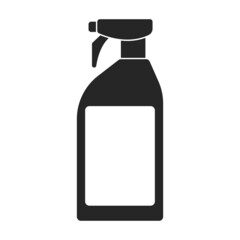 Detergent vector icon.Black vector icon isolated on white background detergent.