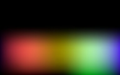 Dark multicolor vector blurred backdrop.