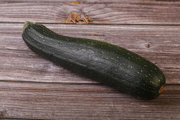 Tasty young organic natural zucchini