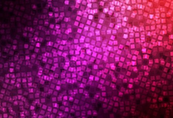 Dark Purple, Pink vector background with rectangles.