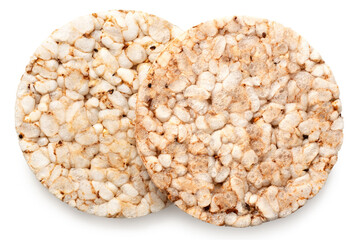 Puffed rice cakes