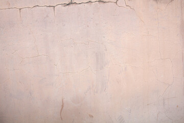 old concrete wall with cracks, architectural background