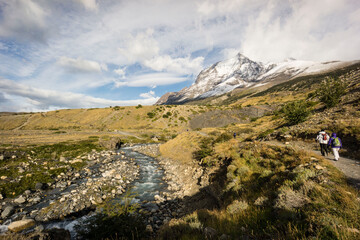 trekking W, Parque nacional Torres del Paine,Sistema Nacional de Áreas Silvestres Protegidas del Estado de Chile.Patagonia, República de Chile,América del Sur
