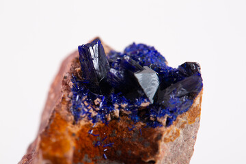 .azurite mineral specimen stone rock geology gem crystal