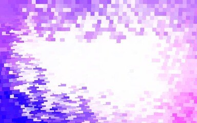 Light Purple, Pink vector template with rhombus.