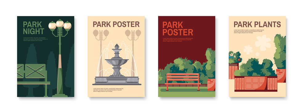 Park Posters Set