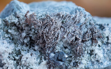 .copper mineral specimen stone rock geology gem crystal