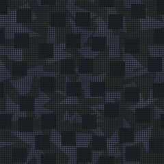 Geometric seamless pattern with mesh overlay. Pattern for fabric.
