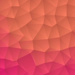Red-pink triangular abstract background. polygonal mosaic style. eps 10