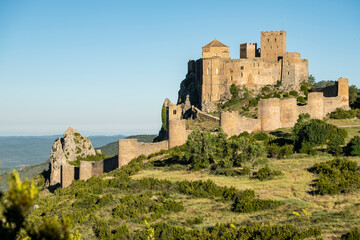 Fototapeta premium Loarre castle, Huesca, Spain