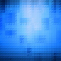Abstract blue vector triangular background. polygonal style. geometric pattern. eps 10