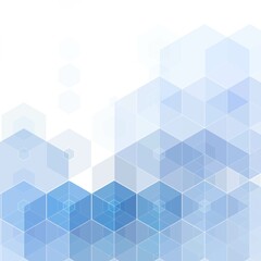 Obraz premium blue abstract vector hexagon background. eps 10