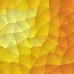 yellow abstract vector triangular background. polygonal style