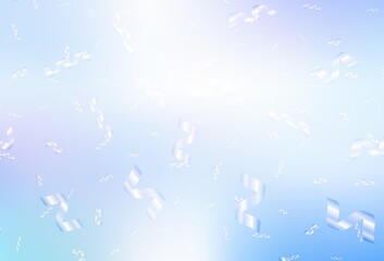 Light Pink, Blue vector layout in New Year style.