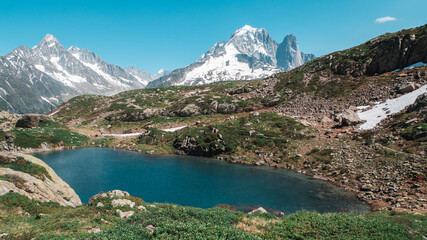 Lac de montagne 