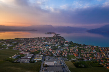 Penisola di Sirmione sul lago di Garda