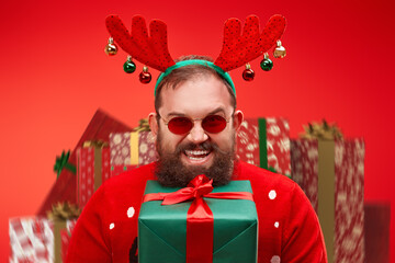 present from reindeer