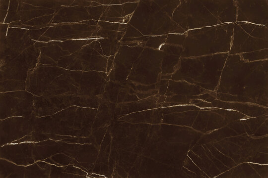 Dark brown marble seamless glitter texture background, counter top view of tile stone floor in natural pattern.