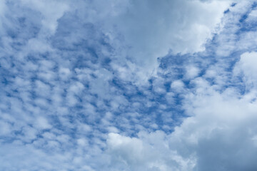 Blue sky on clear days background or texture.