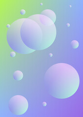 Holographic cover with radial fluid