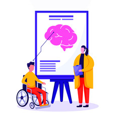 World Stroke Day Illustration
