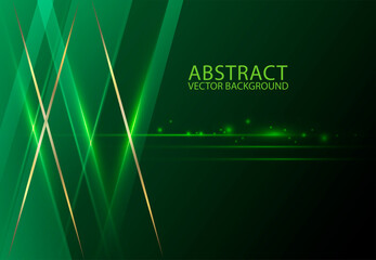 Abstract design. Dark green background with diagonal lines.