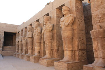 The art, life, statues, monuments, sphinxes, deserts, skies, and ruins of Luxor, Egypt