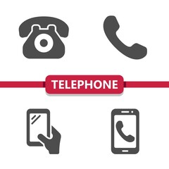 Telephone - Phone - Phone Call Icons