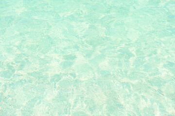 Sea surface. Blue water texture.