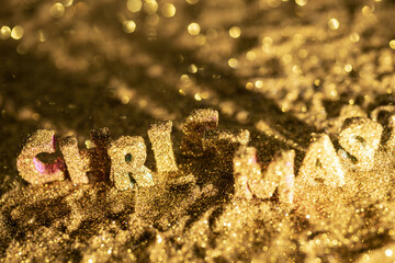 반짝이는 크리스마스 글자