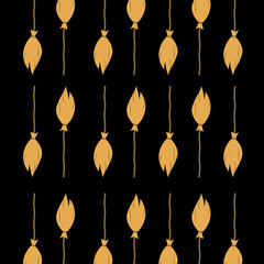 Cute brooms pattern