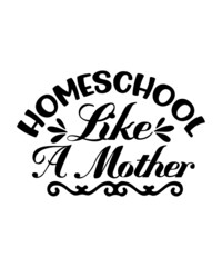 Homeschool svg cut file