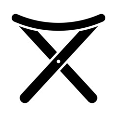 Icon Of Fishing Folding Chair