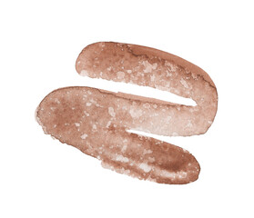 Terracotta watercolor stains for design. Watercolor background.