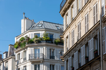 Frankreich, Paris, traditionelle Wohnhäuser in Paris