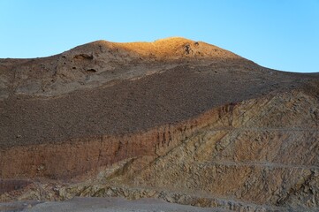 Hiking in Nahal Yehoshafat, south Israel