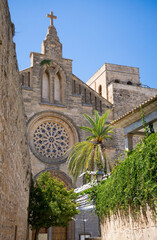 &eacute;glise &agrave; Alcudia Majorque